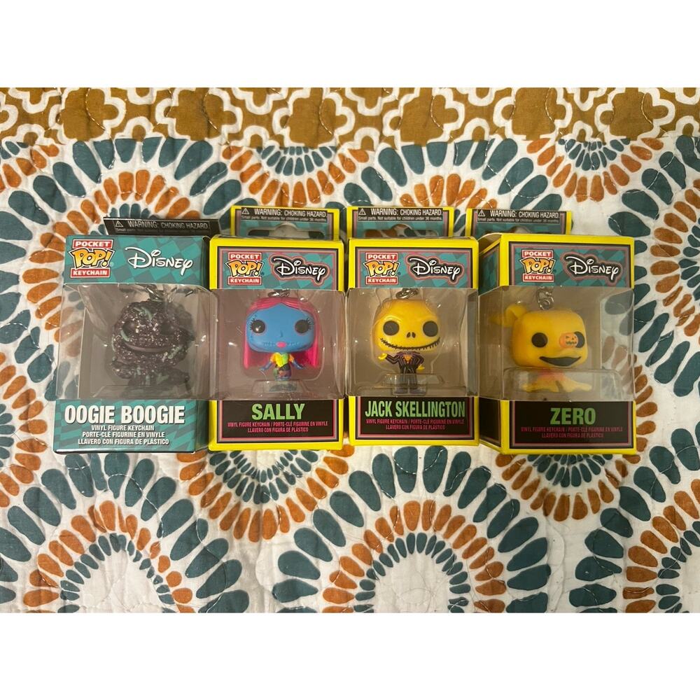 NIB Funko Pocket Pop Keychain Disney’s Nightmare Before Christmas